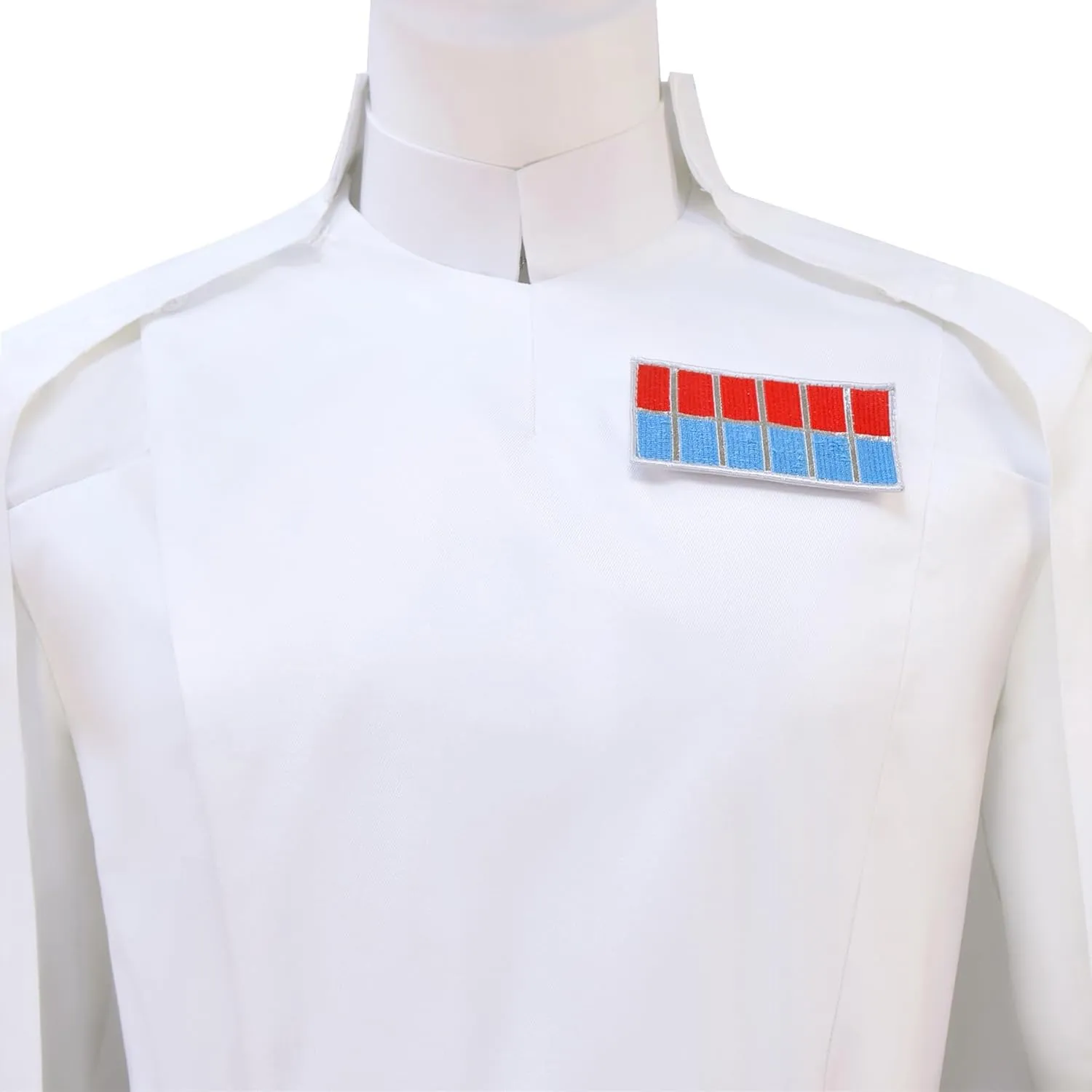 Adult Imperial Officer Uniform for Men Orson Krennic Cosplay Costume with Robe Uniform Pants Belt Halloween Suit