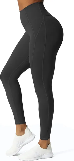 Aoxjox Workout Leggings for Women High Waisted Exercise Athletic Gym Fitness Yoga Lexi Lined Pants 26"