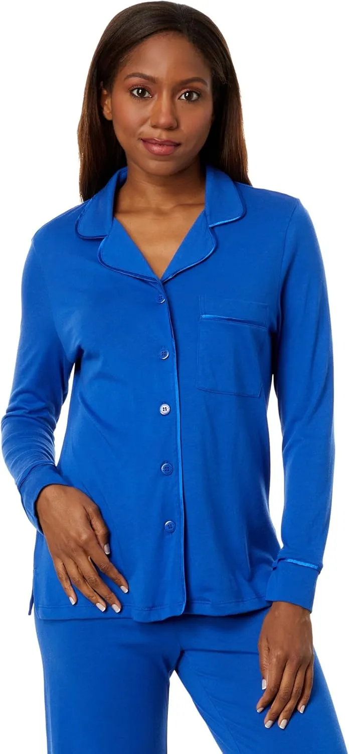 Cosabella Women's Bella Petite Long Sleeve Top & Pants Pajamas Set
