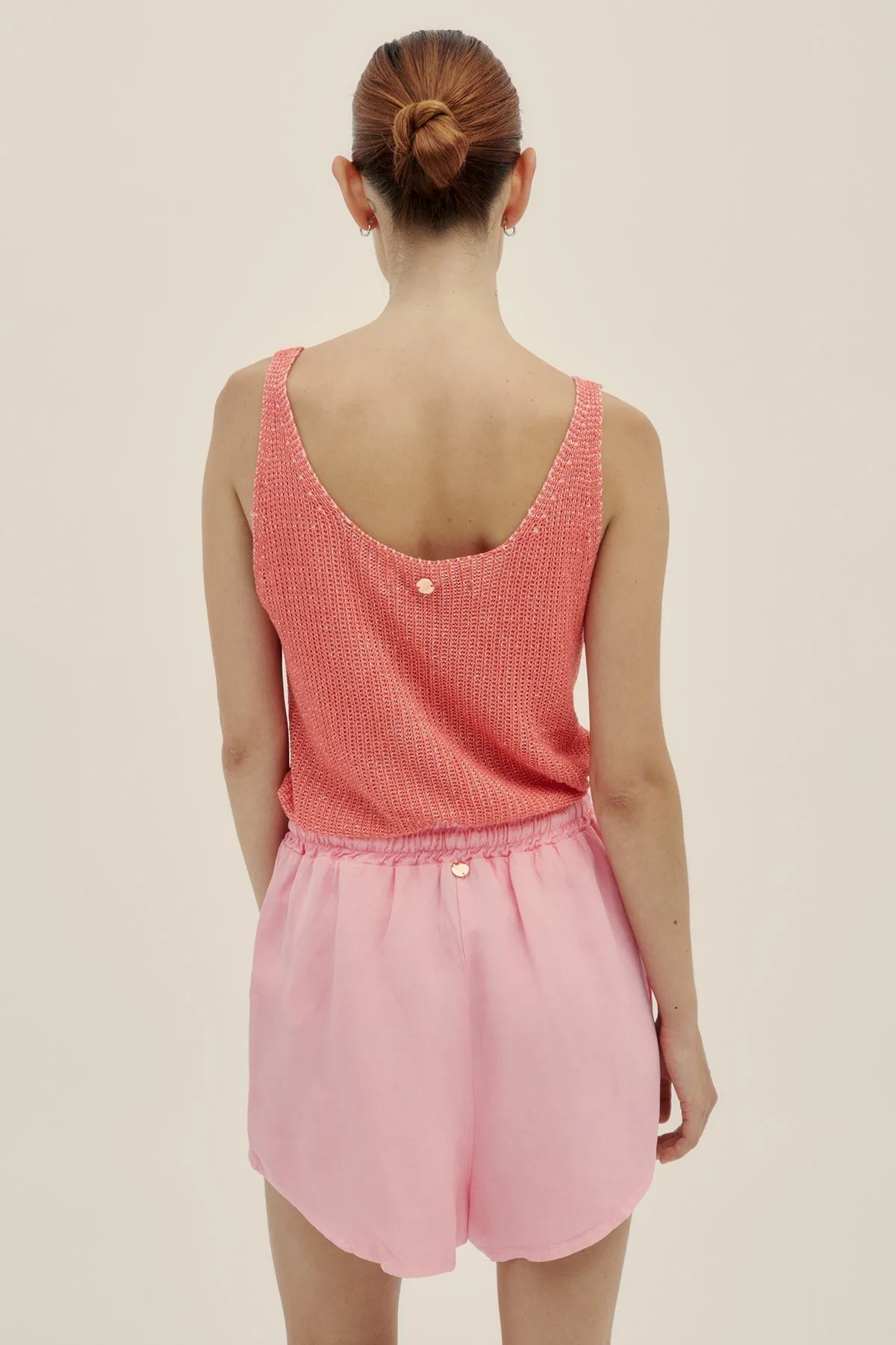 Eli Knit Top Coral