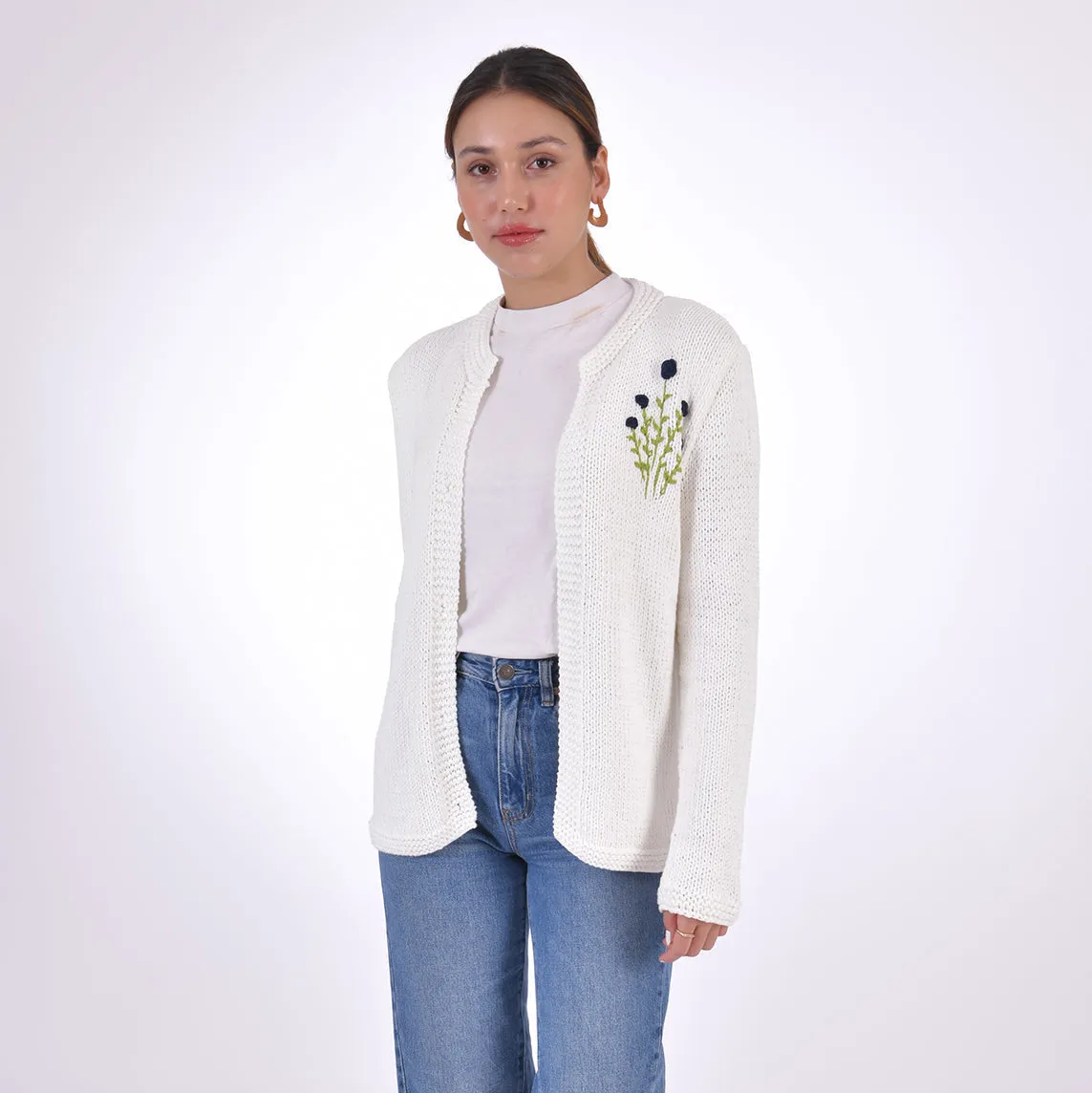 FANM MON Krasiva Cotton Cardigan