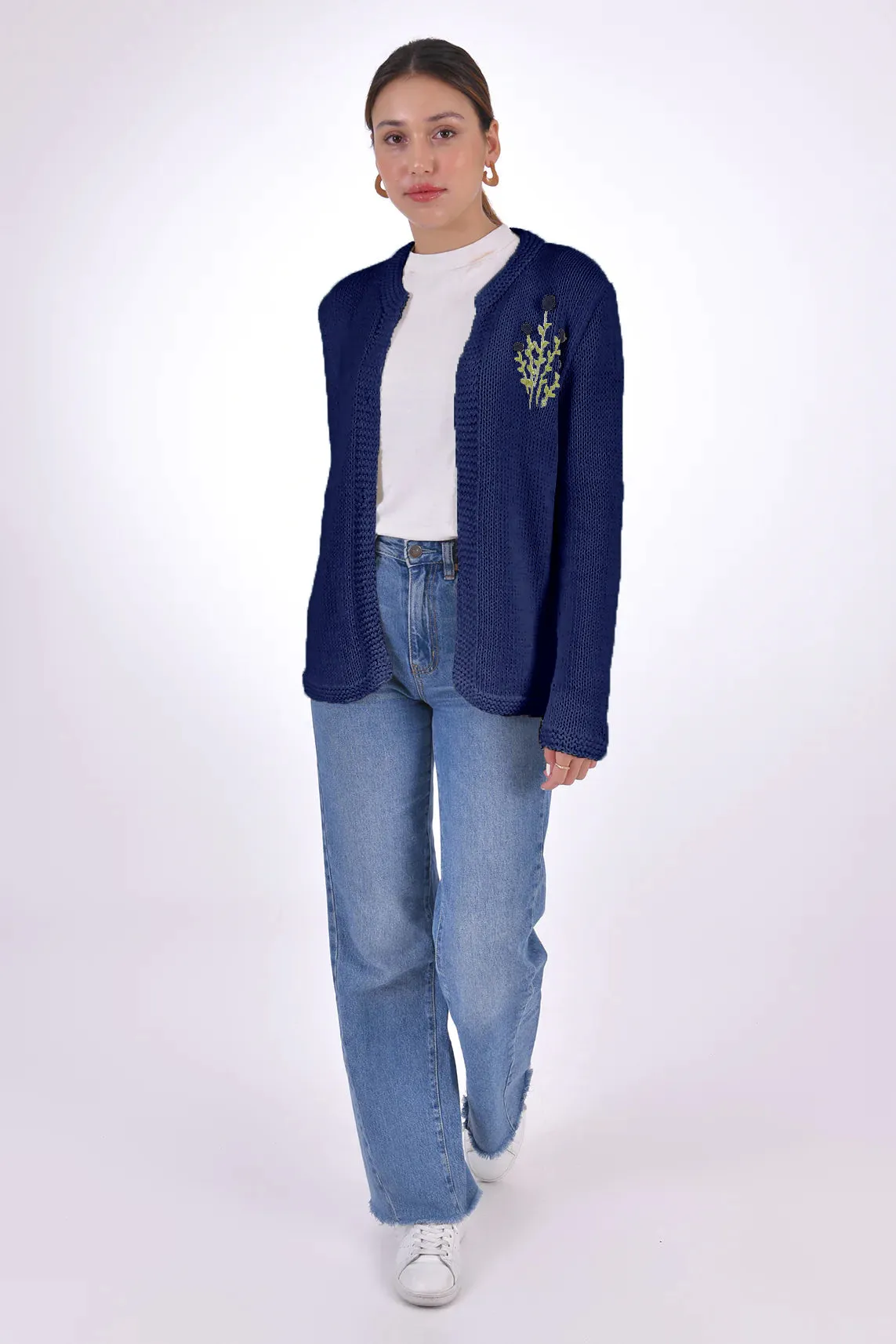 FANM MON Krasiva Cotton Cardigan
