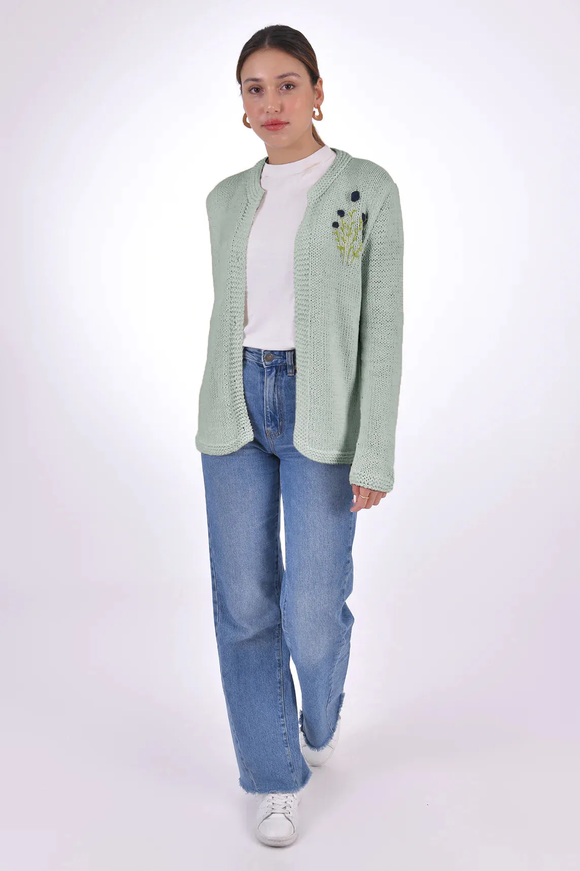 FANM MON Krasiva Cotton Cardigan