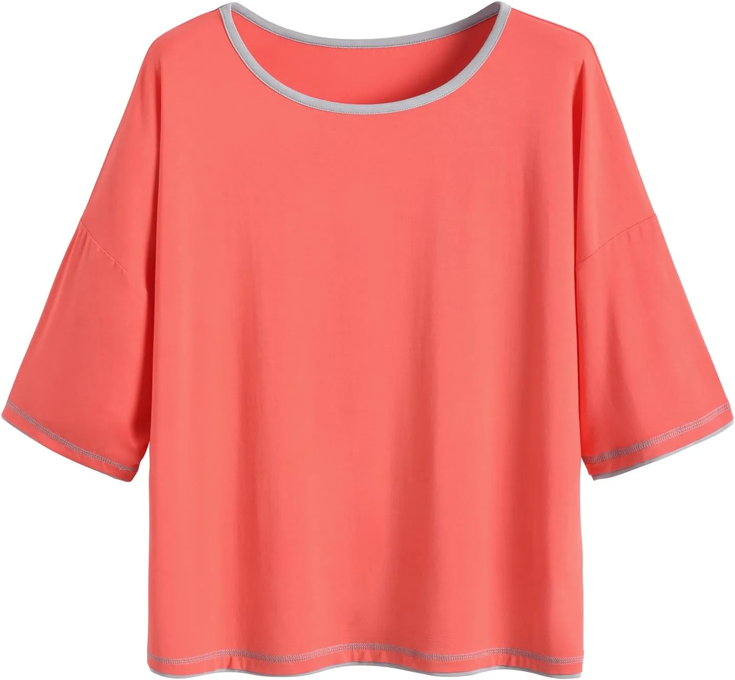 Latuza Women's 3/4 Sleeve Scoop Neck Pajama Set