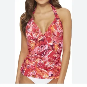 Lauren Ralph Lauren Vibrant Floral Swim Top