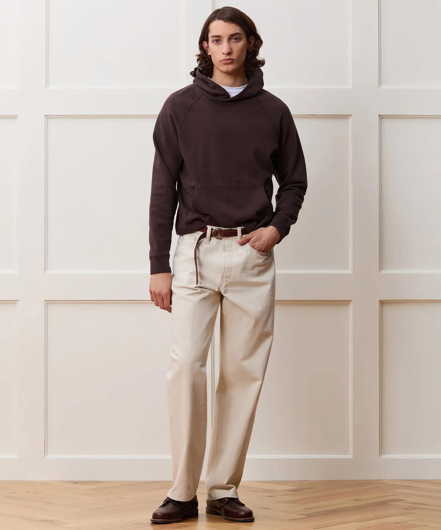 Lightweight Terry Cloth Hoodie