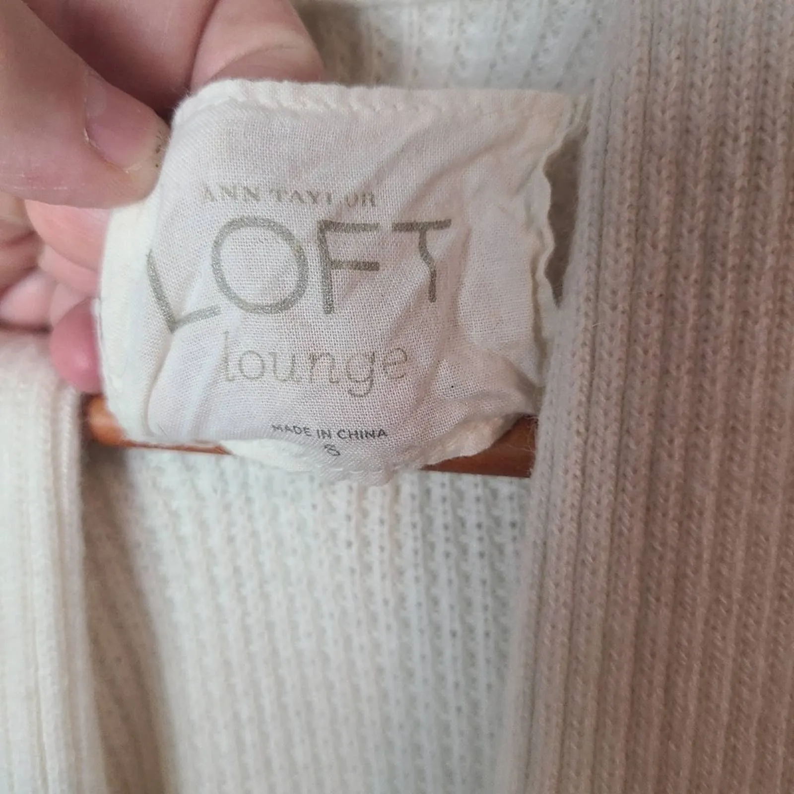 Loft Lounge open front cardigan