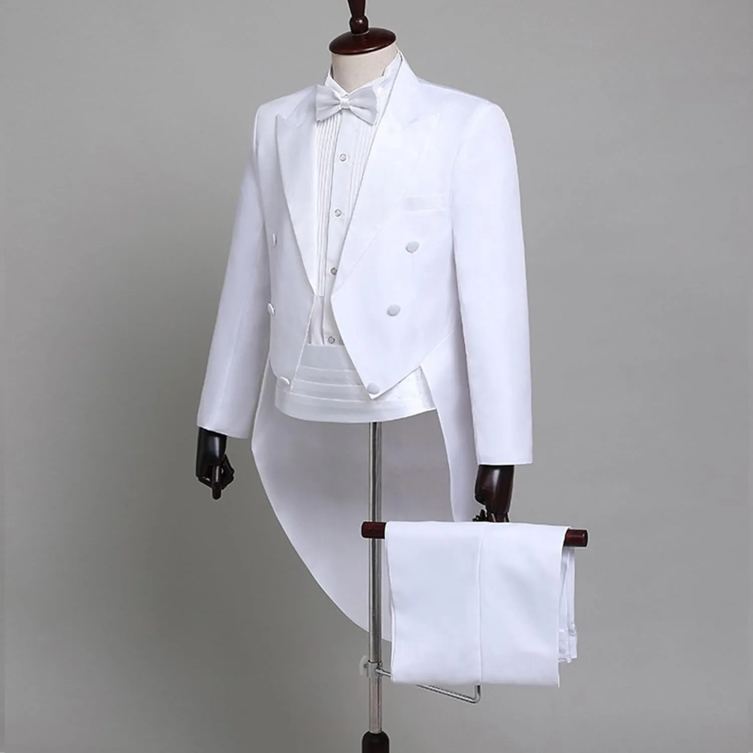 Mens 2 Pieces Luxury Embroidered Suits 1 Button Print Dinner Tuxedo Jacket Prom Wedding Elegant Blazer Dress Suit