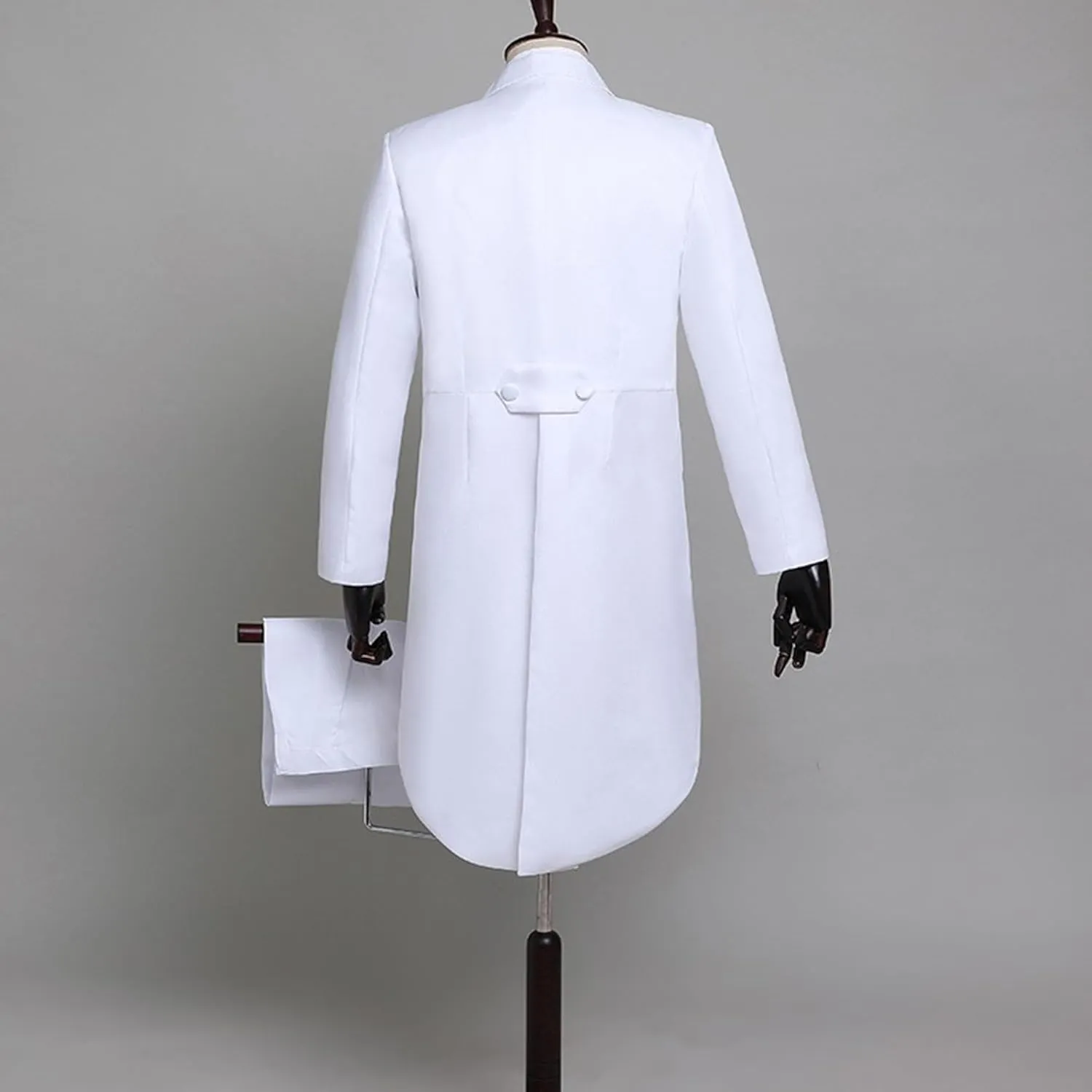 Mens 2 Pieces Luxury Embroidered Suits 1 Button Print Dinner Tuxedo Jacket Prom Wedding Elegant Blazer Dress Suit