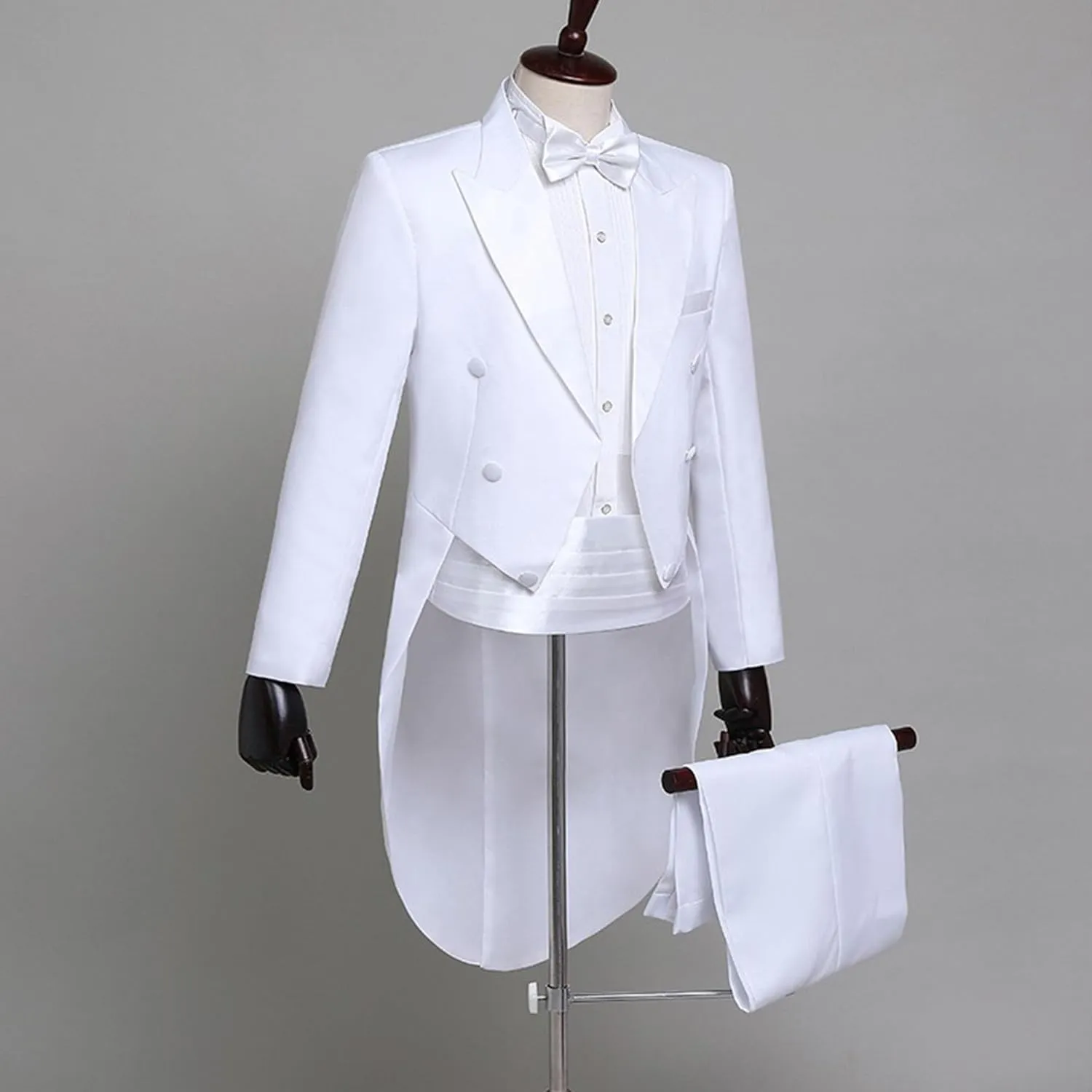 Mens 2 Pieces Luxury Embroidered Suits 1 Button Print Dinner Tuxedo Jacket Prom Wedding Elegant Blazer Dress Suit