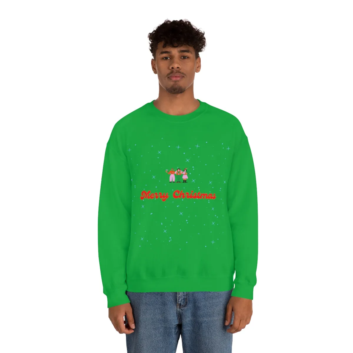 Pink Nutcracker Merry and Bright Minimalist Sweatshirt, Blue Nutcracker Sweatshirt, Trendy Christmas Sweatshirt, Pastel Xmas Crewneck
