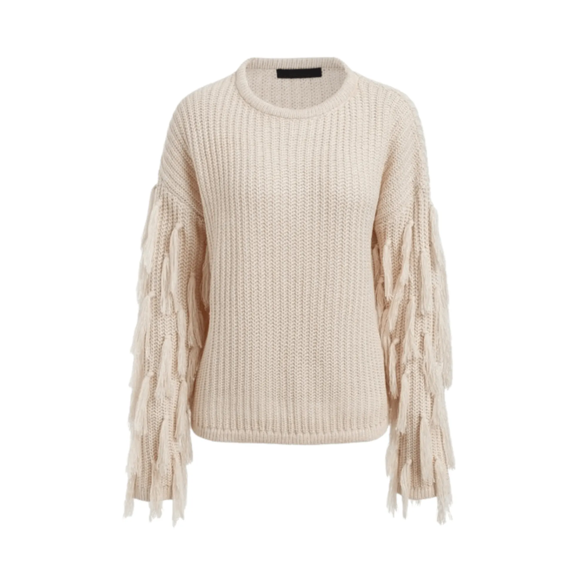 Pre Order:  Tassel Sleeves Knit Sweater