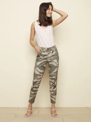 Printed Cargo Pants