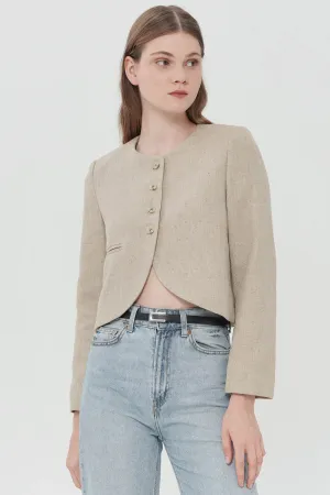 Sasta Blazer In Khaki (4 LEFT)