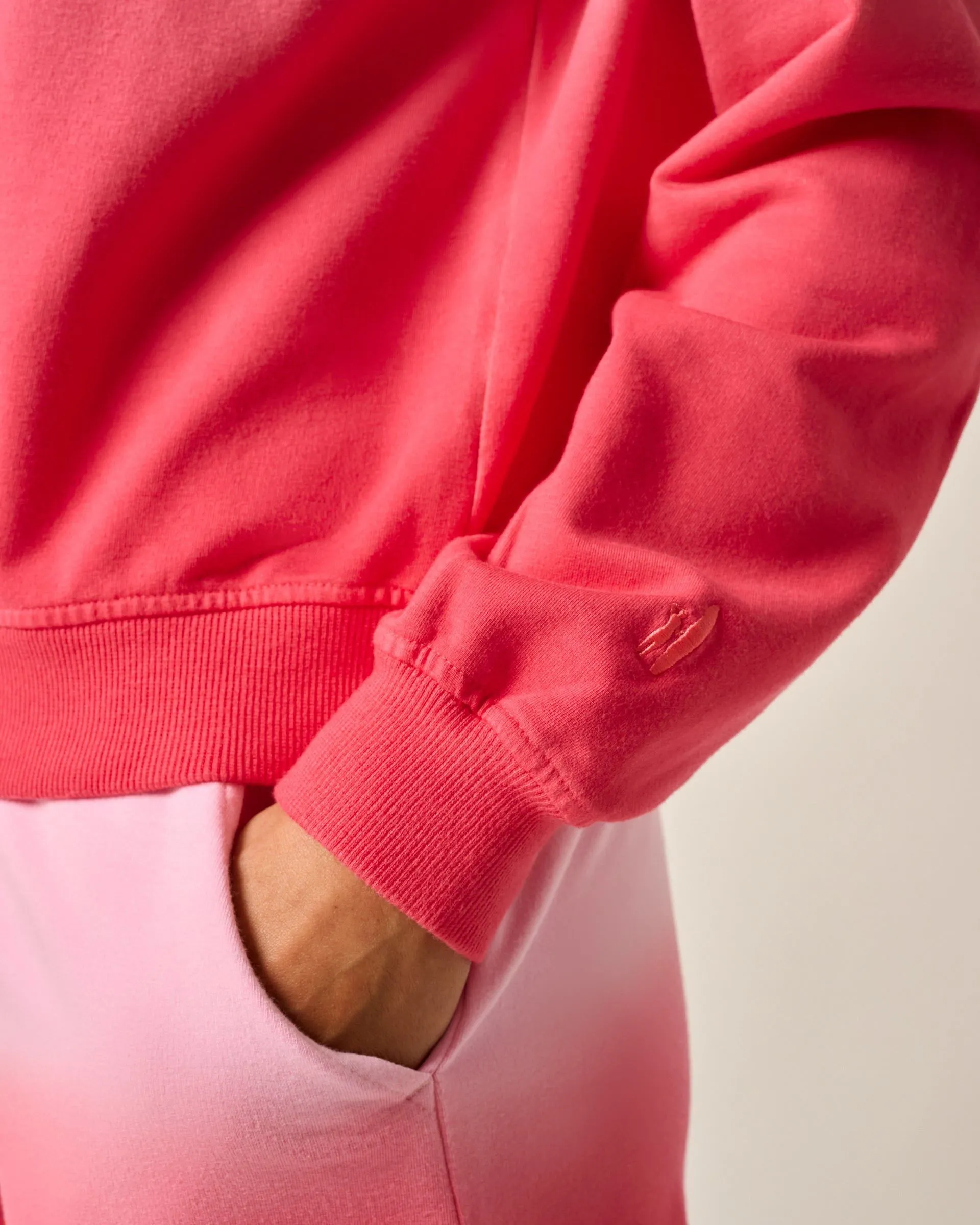 Sophia Lightweight Terry Crewneck Sweatshirt