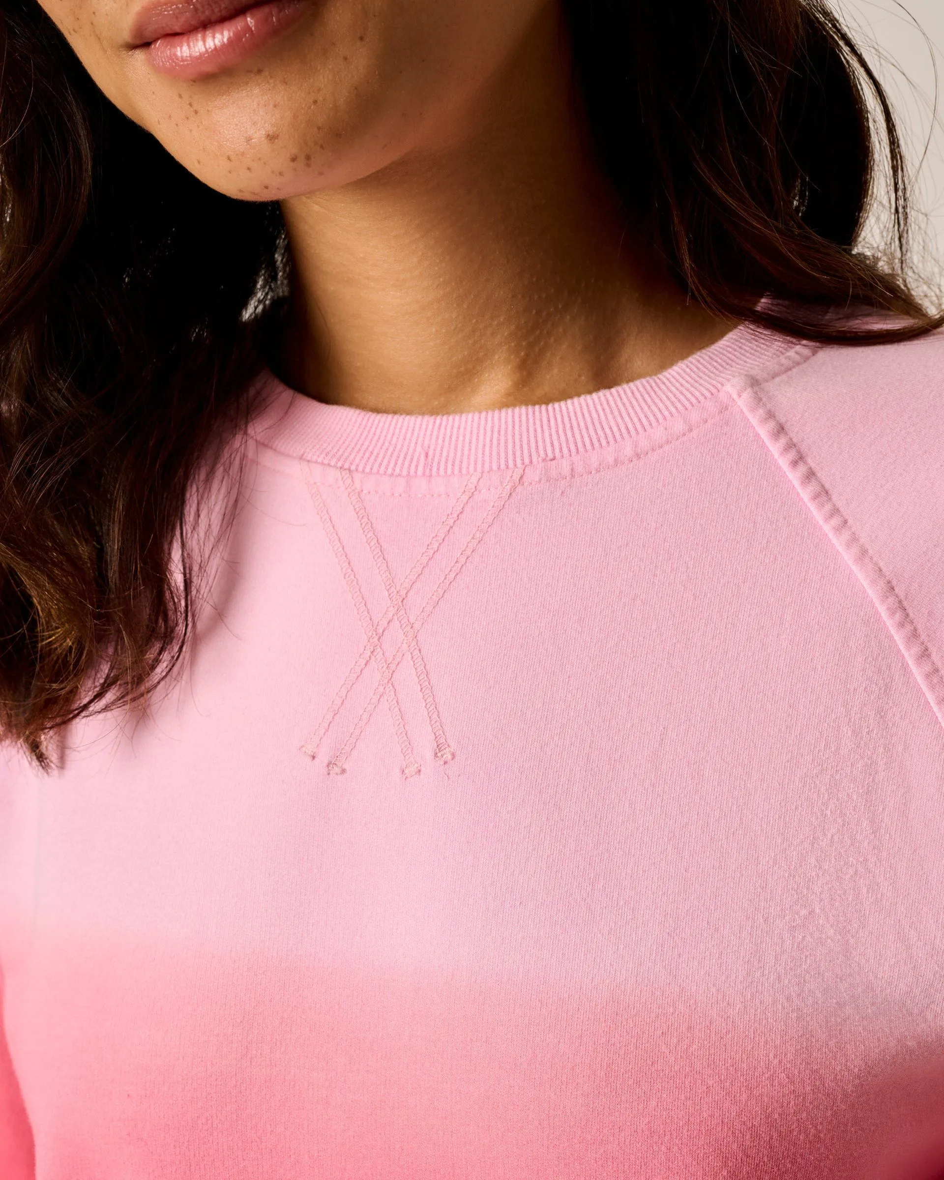 Sophia Lightweight Terry Crewneck Sweatshirt