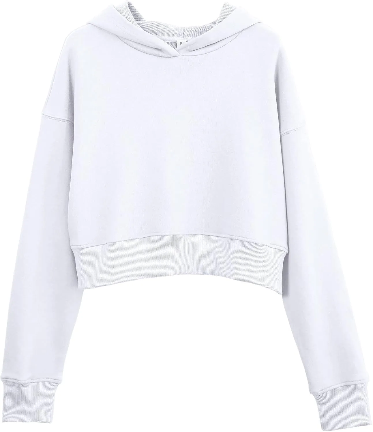 Women's Cotton French Terry Cropped Hoodies