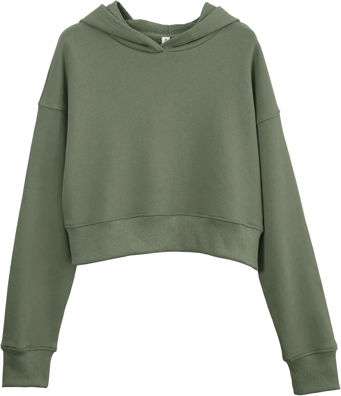 Women's Cotton French Terry Cropped Hoodies