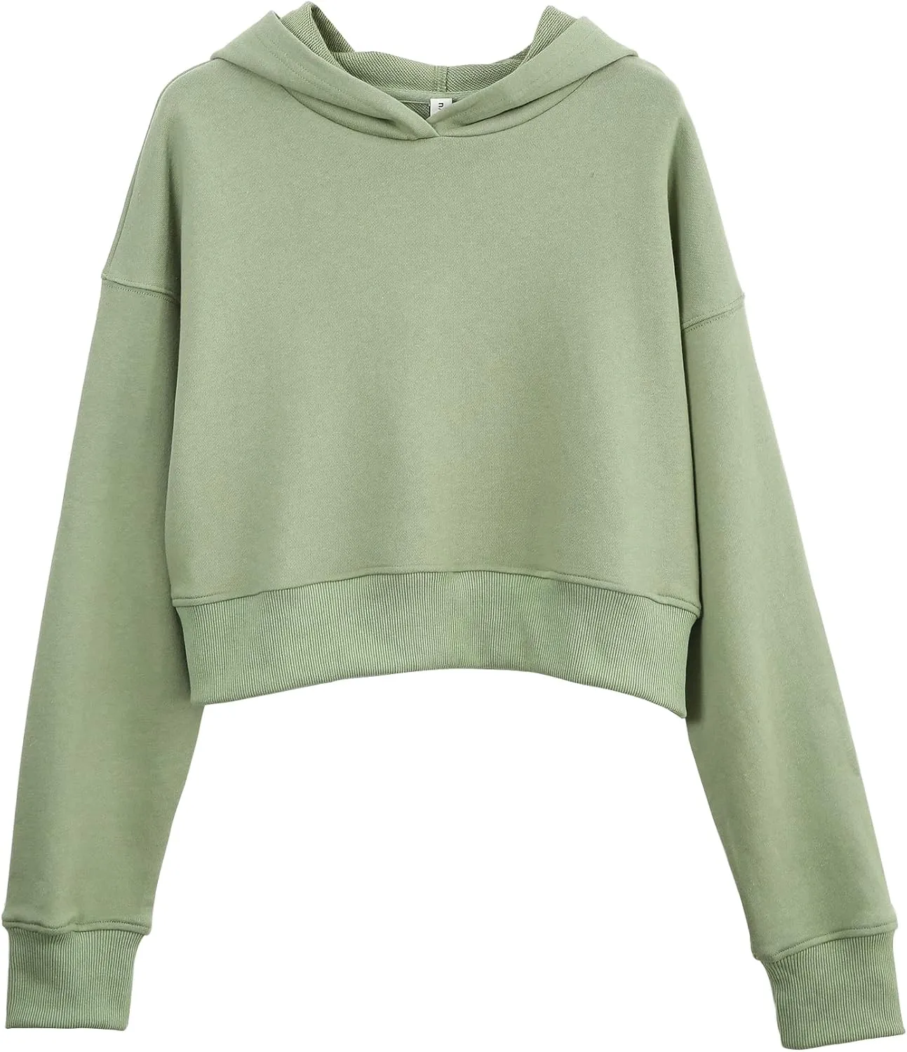 Women's Cotton French Terry Cropped Hoodies