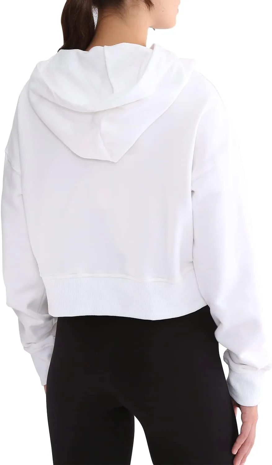 Women's Cotton French Terry Cropped Hoodies