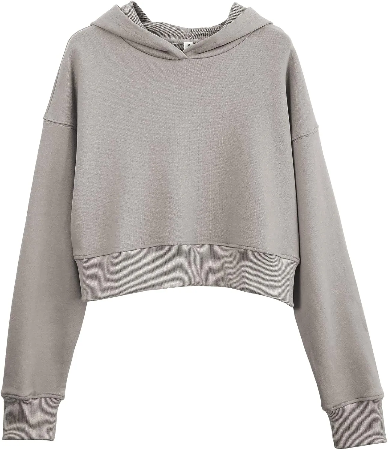 Women's Cotton French Terry Cropped Hoodies