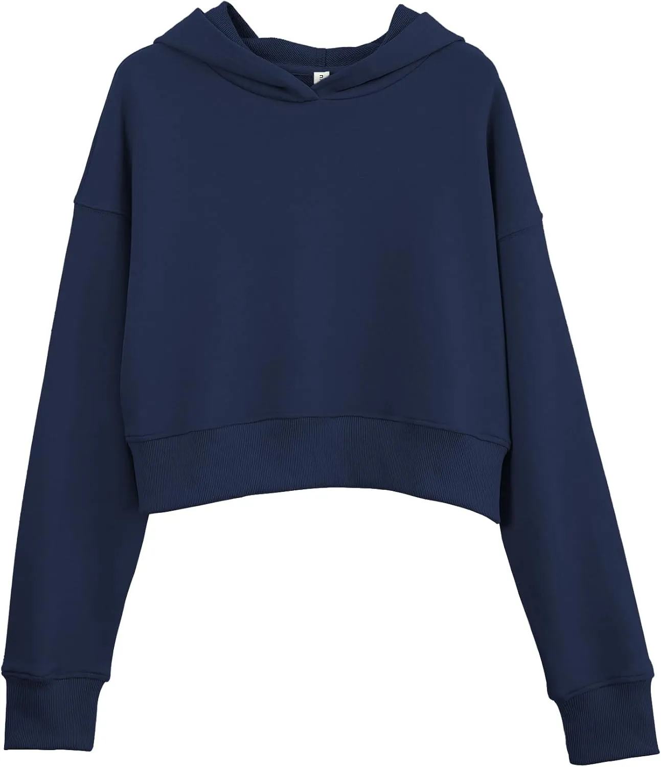 Women's Cotton French Terry Cropped Hoodies